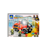City of Fire Building Blocks Set Fire Station, Trucks, and Rescue Mission