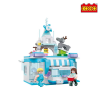 COGO 648 Piece 4-in-1 Fashion House Building Blocks Set for Girls - Educational Toy