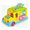 Hola Learning Adventures Await! Interactive Electric School Bus for Curious Toddlers (18 Months+)