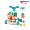 Huanger 2-in-1 Sit-to-Stand Walker & Activity Center Music, Play & Learning for Toddlers (Ages 6 Months+)