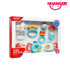 Huanger HE0131 7-Piece Rattle Set for Sensory Exploration & Early Learning (0+)
