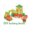 Jurassic World Building Blocks Set - Dinosaurs, Vehicles, and Playsets
