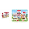 Light-Up Musical Castle Playset! Fairytale Fun with Towers, Gate & Accessories (12 pcs)