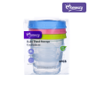 Momeasy Baby Food Storage Containers - 3 Pack, 120ml BPA-Free, Leak-Proof
