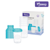 Momeasy Breast Milk Storage Cup (6pcs, 270ml) & Rota on Milk Powder Container (260ml)