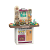 Realistic Kids Play Kitchen with Lights, Sounds, and Water Educational Toy 