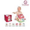Sobebear Learn & Play! Shape Sorting Cottage for Curious Toddlers (18 Months+)