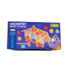 Wooden Geometry Whack-A-Mole - Interactive Shape Learning Toy