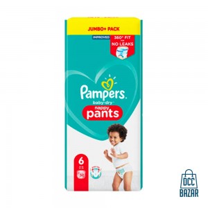 Pampers Baby Dry 6 Jumbo Pants 15+ kg 52 pcs (UK)