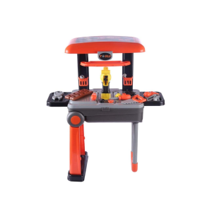 2-in-1 Kids' Deluxe Tool Set with Trolley - Build, Learn & Play On-the-Go!