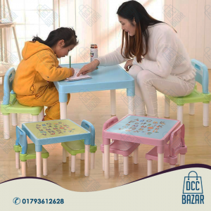 Chair Set & Table for Children Kids 