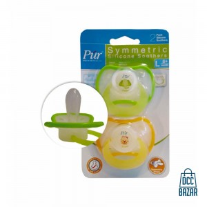 PUR Symmetric Soother 6m+ (2 Pack)