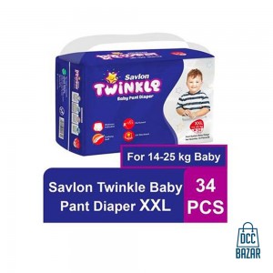 Savlon Twinkle Baby Pant Diaper XXL 14-25 kg 24pcs