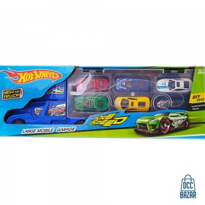 Hot wheels large mobile garage for baby