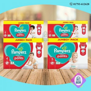 Pampers Baby Dry Pant Jumbo Pack| Size: 6 (15kg-22kg) | Quantity: 58 pcs |Made in: UK