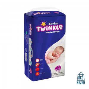 Savlon Twinkle Baby Pant Diaper (S) Up to 8Kg 42pcs