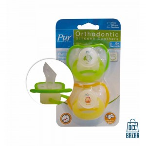 PUR Orthodontic Soother 6+ (2 Pack)