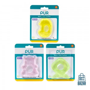 Pur Water Filled Teether – Fish, Bear, Sea horse