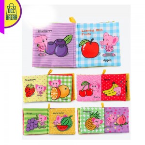 Brain Development  Cloth Book for Early (Combo pack 4 pcs book)