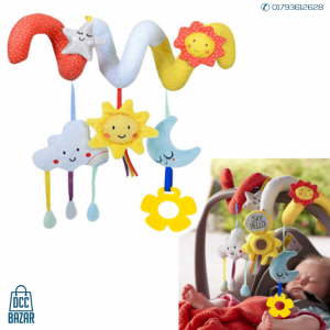 Baby Stroller Cartoon Sun Moon Star Cloud Pendant Hanging Crib Crib Ornament