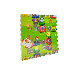 4-Piece Safe & Soft EVA Foam Play Mat for Babies & Toddlers - Interlocking Puzzle Tiles, Waterproof & Easy Clean