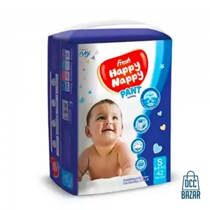 Happy Nappy Pant S (4-8kg) 42pcs