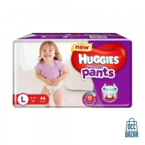 Huggies Baby Diaper WonderPants Pant L 9-14 kg 46 pcs