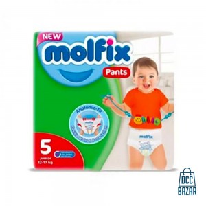 Molfix Baby Diaper Twin Pants (5 Extra Large) 12-17Kg 22pcs