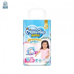 Mamy Poko Pants Premium Extra Dry XXL (Girls) 34pcs