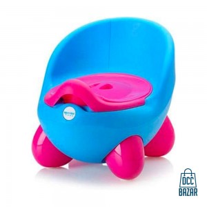 Needs & Choice Baby Child Cartoon Potty Seat - Lime and Orange