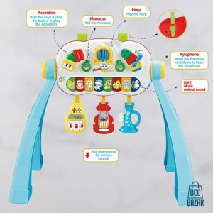 Little Angel Baby Toys Instrument Play Gym Learning Toy
