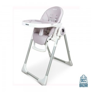 IVOLIA champagne free easy infant installed wholesale plastic baby dining chair adjustable high chair folding chair pink