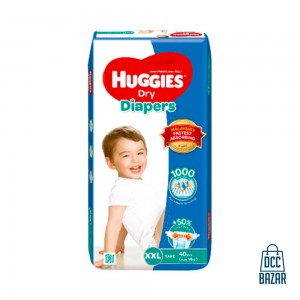 Huggies Dry Baby Diaper Belt XXL Over 14kg+ 40pcs