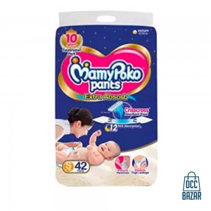MamyPoko Pants Diaper S 4-8kg 42pcs