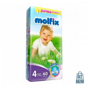 Molfix Baby Diaper Belt (4Maxi) 7-14kg 60pcs
