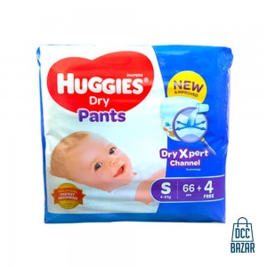 Huggies Dry Pants Baby Diaper S 4-8kg 60pcs
