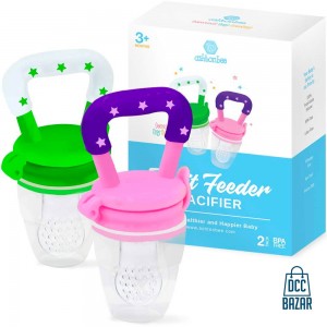Baby Fruit Feeder Pacifier Blue