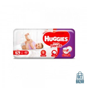 Huggies Baby Diaper WonderPants Pant S 4-8 kg 42 pcs