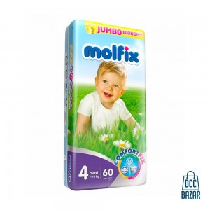 Molfix Baby Diaper Belt (4Maxi) 7-14kg 60pcs