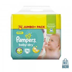 Pampers (UK) Baby – dry 4+ 10-15kg 76pcs