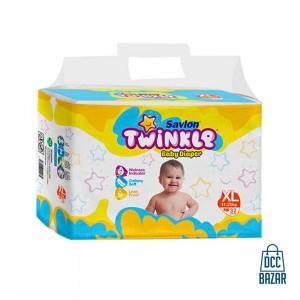 Savlon Twinkle Baby Belt Diaper XL 11-25kg 32pcs