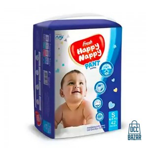 Happy Nappy Pant S (4-8kg) 42pcs