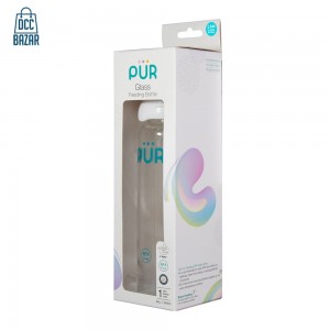 PUR Glass Feeding Bottle 8oz./240ml