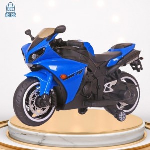 R1 Bike Painting Blutooth Music, Lighting wheel, Leather Seat, 12V/7AH Battery, 3 Pin Charger 