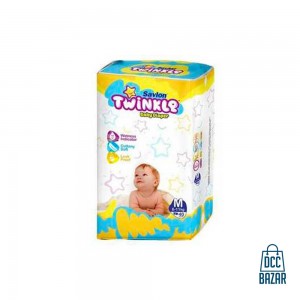 Savlon Twinkle Baby Belt Diaper M 6-11kg 40pcs