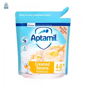 Aptamil Creamed Banana Porridge From 4-6months 125G