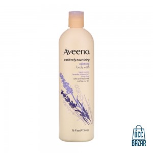 Aveeno Positively Nourshing Calming Body Wash- 473ml