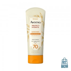 Aveeno Protect + Hydrate Sunscreen Lotion For Face SPF70- 85g