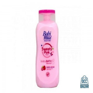 Babi Mild Sweety Pink Baby Bath- 180ml