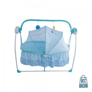 Baby electric shaker multifunctional crib smart electric portable folding music cradle one generation